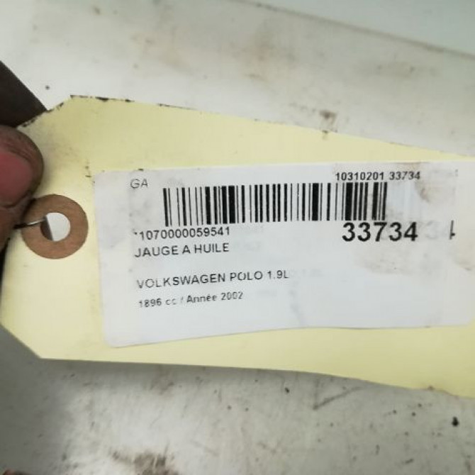 Jauge a huile occasion VOLKSWAGEN POLO IV Phase 1 01-2002->05-2005 1.9 SDI 2