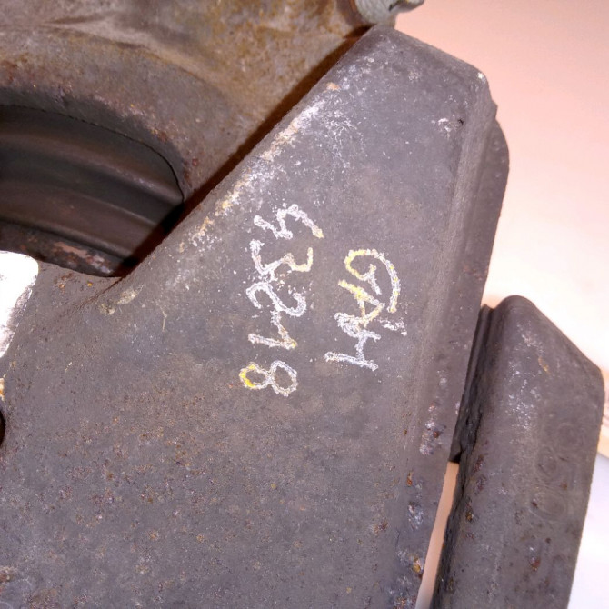 Etrier de frein avant gauche occasion CITROEN C4 GRAND PICASSO I Phase 1 10-2006->09-2013 1.6 HDI 110ch 4400T4 3