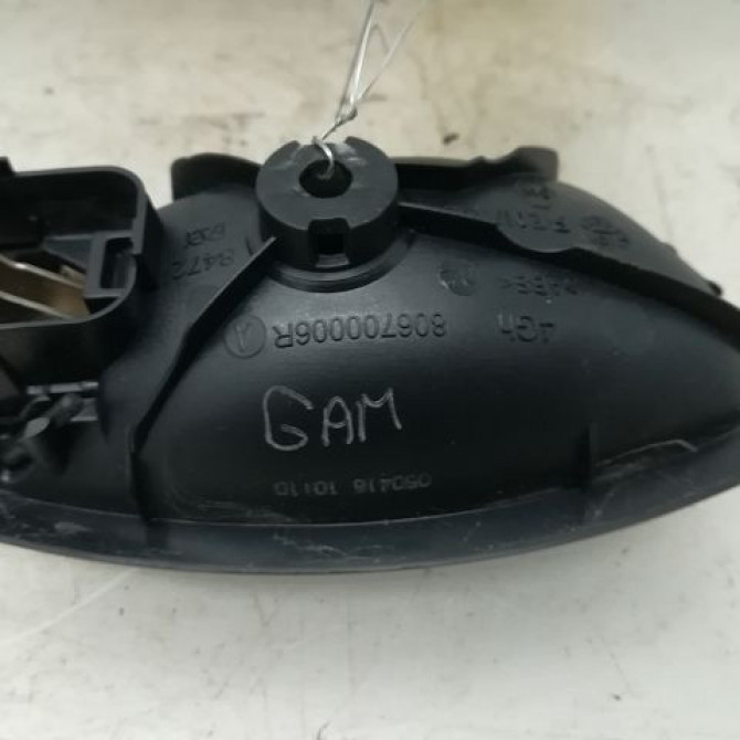 Poignee int porte avg occasion RENAULT CAPTUR Phase 1 02-2013->... 1.2i 118 16V 806716611R 3
