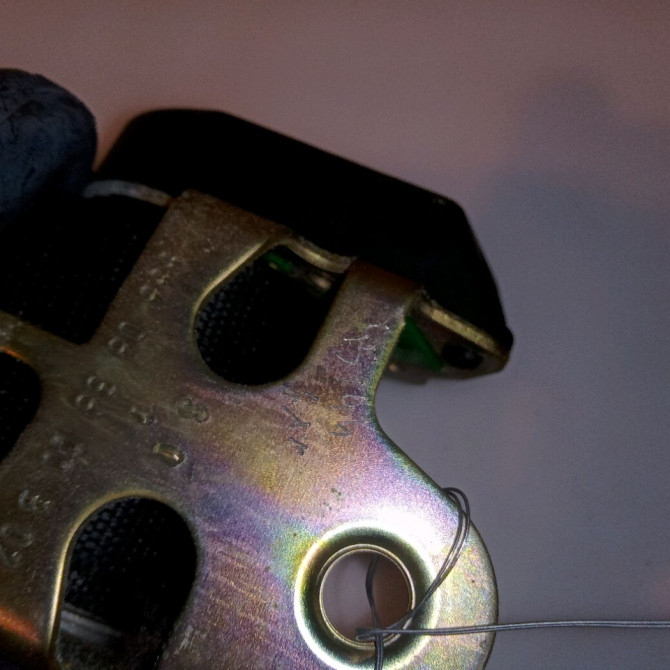 Ceinture avant gauche occasion MERCEDES CLASSE A I Phase 1 01-1998->03-2001 A 170 CDI 16886031859A86 3