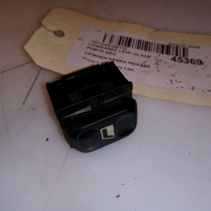 Commande leve-glace porte arrière gauche occasion CITROEN XSARA PICASSO Phase 2 02-2004->12-2010 1.6 HDI 110ch 6552Z7 1