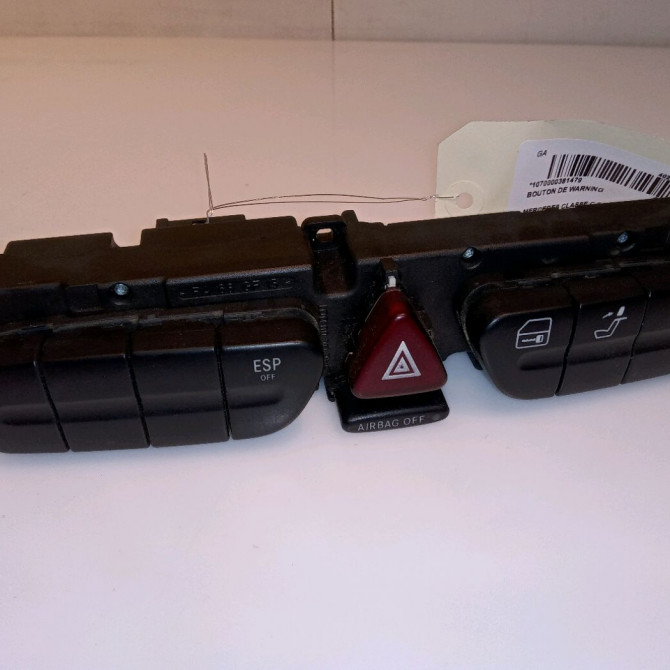 Bouton de warning occasion MERCEDES CLASSE C II Phase 1 05-2000->03-2004 C 220 CDI 1