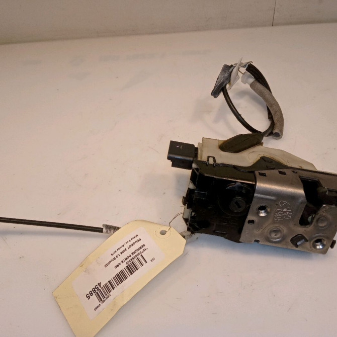 Serrure porte ard occasion PEUGEOT 2008 Phase 1 04-1995->04-1999 1.6 BlueHDI 120ch 9812501180 1