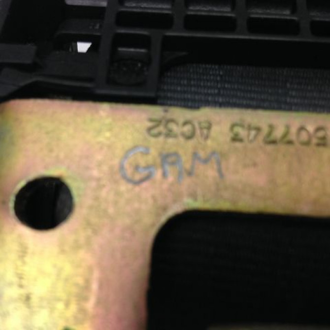 Ceinture arrière gauche occasion RENAULT MEGANE II Phase 1 09-2003->12-2005 1.5 DCI 80ch 8200562488 2