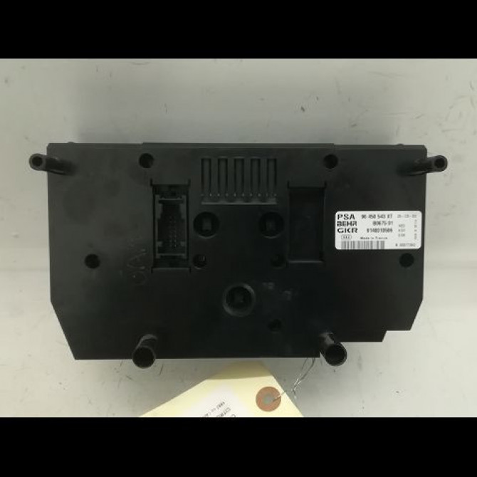Commande de chauffage occasion CITROEN XSARA PICASSO Phase 1 12-1999->02-2004 6451NW 2