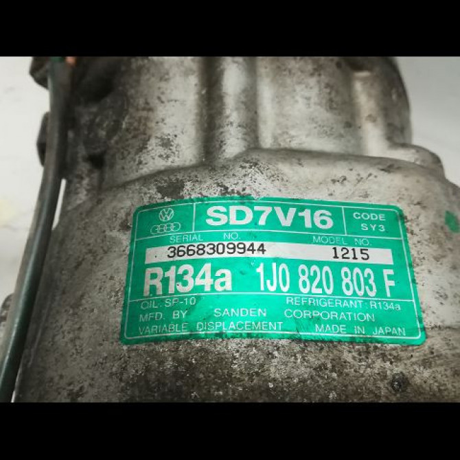 Compresseur air conditionne occasion AUDI A3 I Phase 1 09-1996->10-2000 4