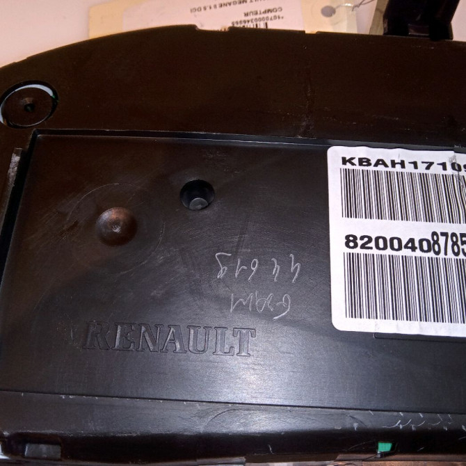 Compteur occasion RENAULT MEGANE II Phase 2 01-2006->06-2009 1.5 DCI 85ch 8200720313 3