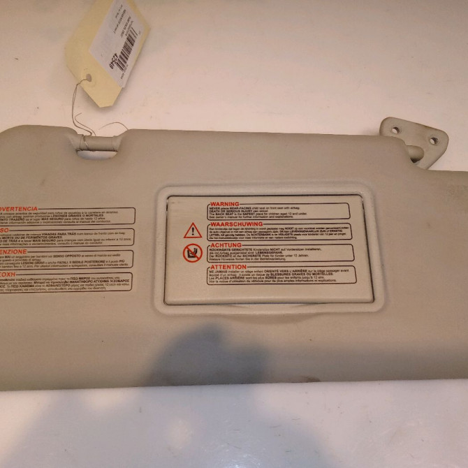 Pare-soleil droit occasion NISSAN NOTE I phase 2 03-2009->02-2014 96400BH10B 2