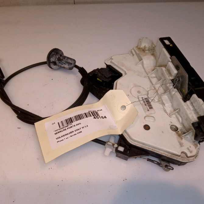 Serrure porte avg occasion VOLKSWAGEN GOLF VI Phase 1 10-2008->04-2013 1.4 TSI 16v 122ch 2