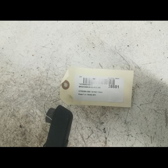 Bras essuie-glace arrière occasion CITROEN DS3 Phase 1 11-2009->03-2014 1.6 HDi 110ch 6429JR 2
