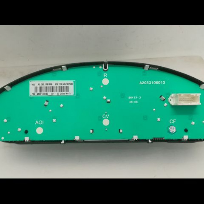 Compteur occasion PEUGEOT 407 Phase 1 04-2004->07-2008 1.6 HDI 16v 610386 2