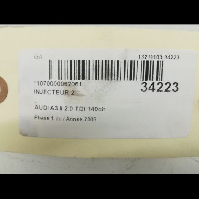 occasion AUDI A3 II Phase 1 06-2003->06-2008 2.0 TDi 140ch 3