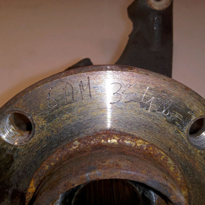 Moyeu avg occasion BOLLORE BLUECAR Phase 1 01-2011->... ELEC 3