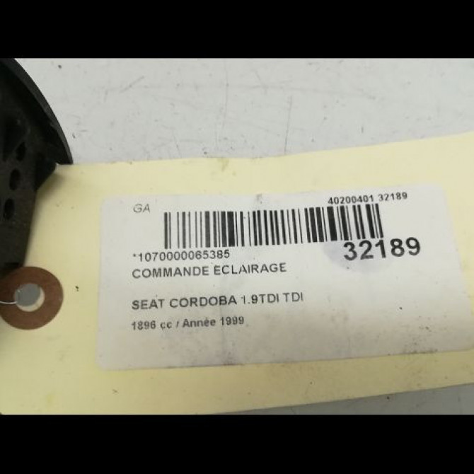 Commande eclairage occasion SEAT CORDOBA I Phase 2 09-1999->10-2002 5