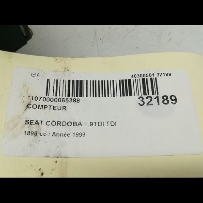 Compteur occasion AUDI A8 I Phase 1 09-1994->02-1999 5