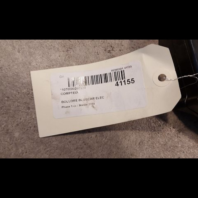 Compteur occasion BOLLORE BLUECAR Phase 1 01-2011->... ELEC 3