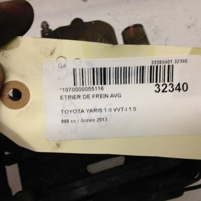 Etrier de frein avant gauche occasion TOYOTA YARIS III YARIS III Phase 1 2011-03-01->2015-04-30 477500D070 4