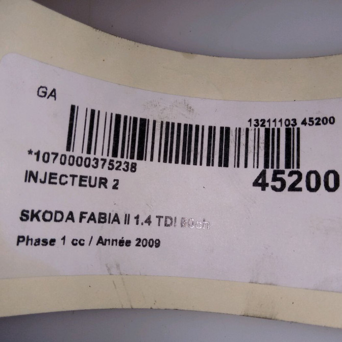 occasion SKODA FABIA II Phase 1 05-2007->03-2010 1.4 TDI 80ch 3