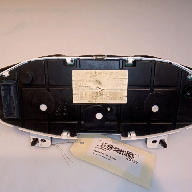 Compteur occasion FORD FIESTA VI Phase 1 10-2008->11-2012 1.4 TDCI 70ch 1786850 2