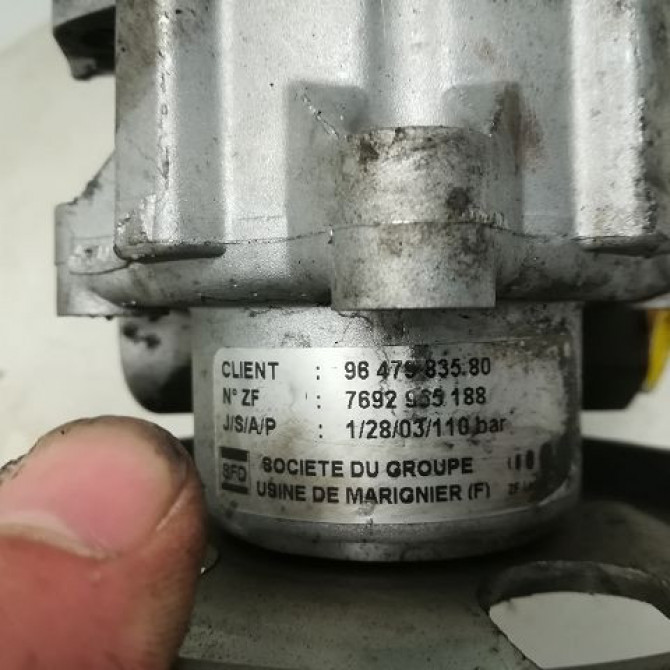 Pompe direction assistee occasion CITROEN C8 Phase 1 06-2002->... 2.0 HDi 16v 110ch 4007EP 4