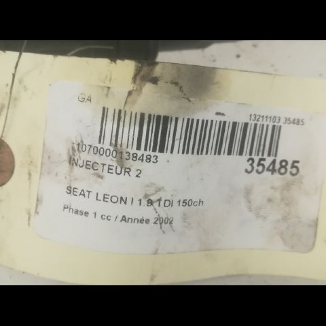 occasion SEAT LEON I Phase 1 04-2000->10-2006 1.9 TDI 150ch 38130073AL 3