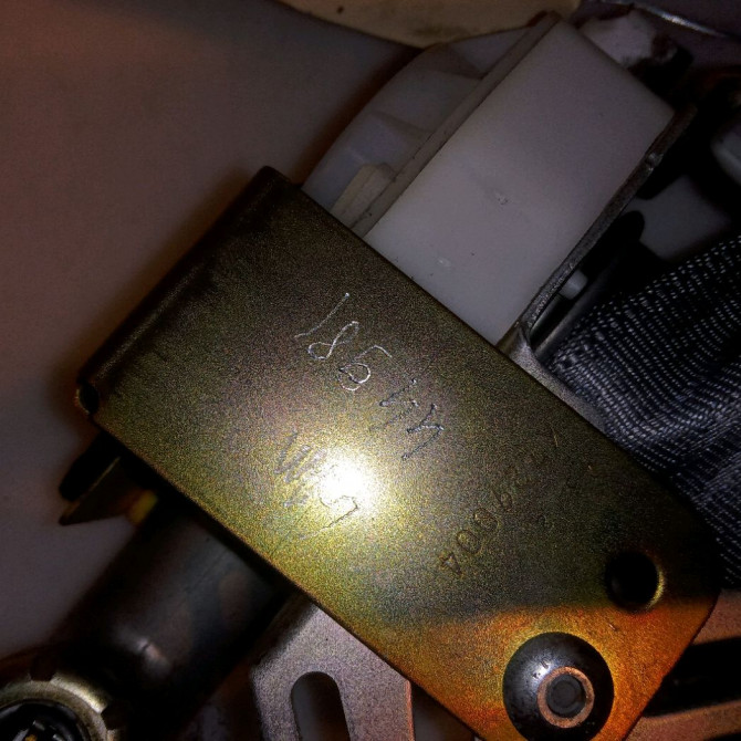 Ceinture avant gauche occasion TOYOTA PRIUS II Phase 1 03-2004->11-2009 110 Hybride 7322047071B0 3