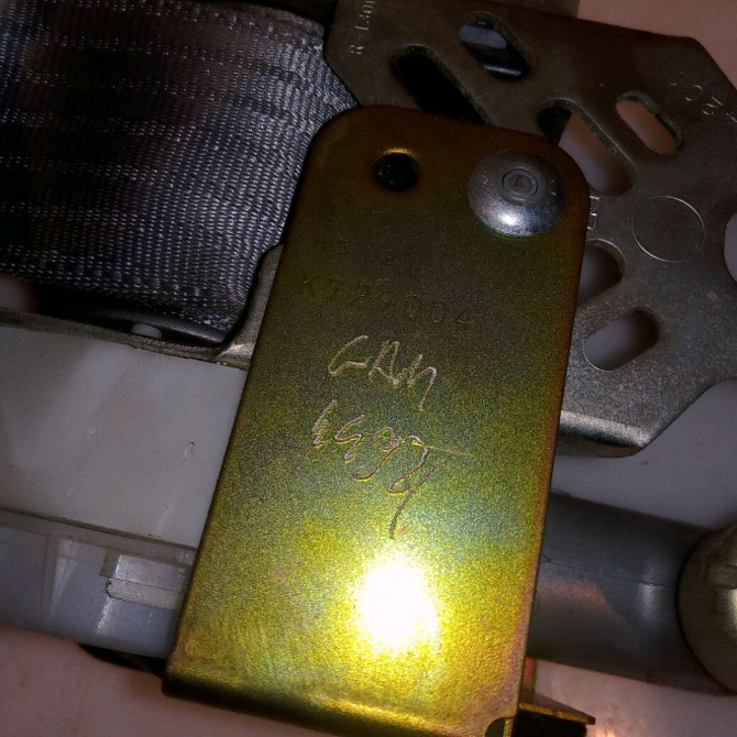 Ceinture avant droite occasion TOYOTA PRIUS II Phase 1 03-2004->11-2009 110 Hybride 7321047081B0 3