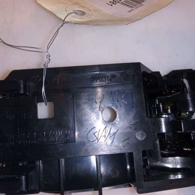 Poignee int porte arg occasion TOYOTA PRIUS II Phase 1 03-2004->11-2009 110 Hybride 6920647020C0 3