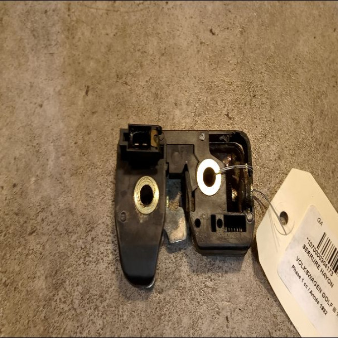 Serrure hayon occasion VOLKSWAGEN GOLF III Phase 1 01-1992->12-1997 1.4i 60ch 1H6827505B 2