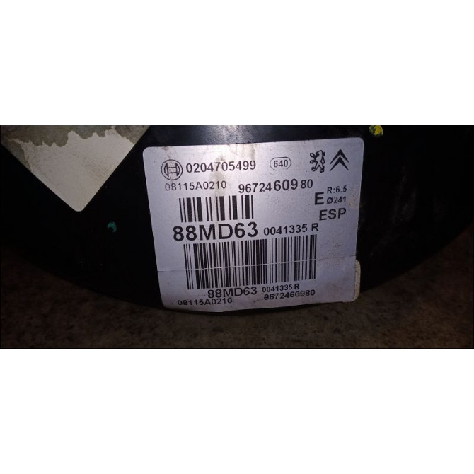 Servo-frein occasion CITROEN C3 II Phase 1 11-2009->02-2013 4535EL 2
