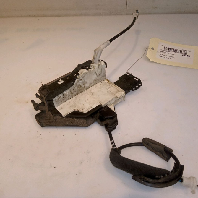 Serrure porte arg occasion CITROEN C3 II Phase 1 11-2009->02-2013 1.4i 75ch 2