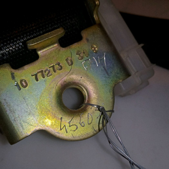 Ceinture avant droite occasion OPEL CORSA II Phase 2 04-1997->10-2000 1.2i 90286932 3