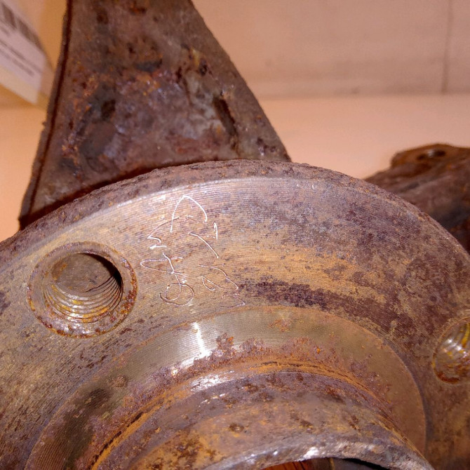 Moyeu avg occasion RENAULT SCENIC II Phase 2 09-2006->04-2009 1.5 DCI 105ch 7701210111 3