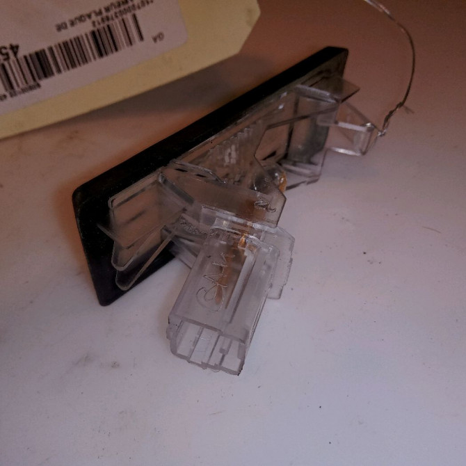 Eclaireur plaque de police d occasion RENAULT ZOE Phase 1 10-2012->... Zen 2