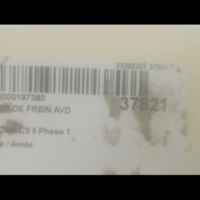 Etrier de frein avant droit occasion CITROEN C5 II Phase 1 04-2008->... 4400V4 3