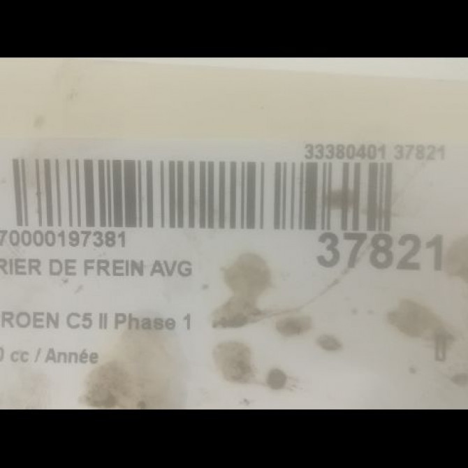 Etrier de frein avant gauche occasion CITROEN C5 II Phase 1 04-2008->... 4400V3 3