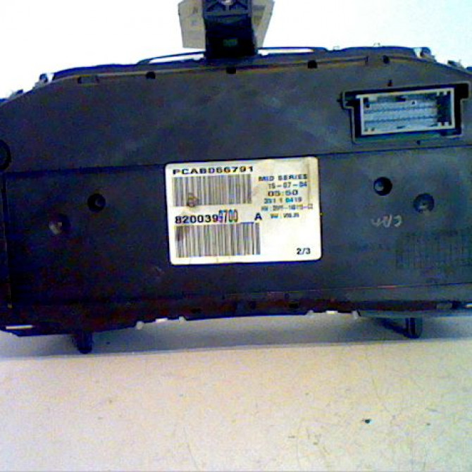 Compteur occasion RENAULT MEGANE II Phase 1 09-2003->12-2005 1.5 DCI 100ch 8200399700 2