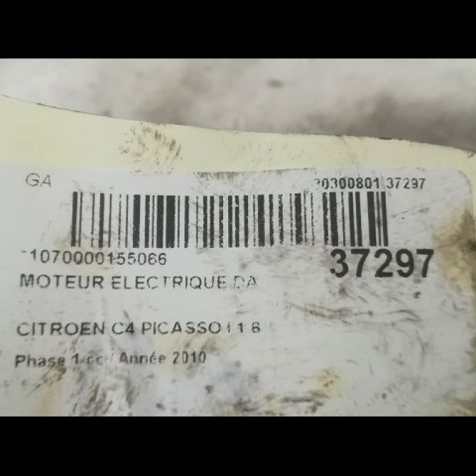 Moteur electrique de direction assistée occasion CITROEN C4 PICASSO I Phase 1 01-2007->10-2013 1.6 HDi 16v 110ch 4008F3 3