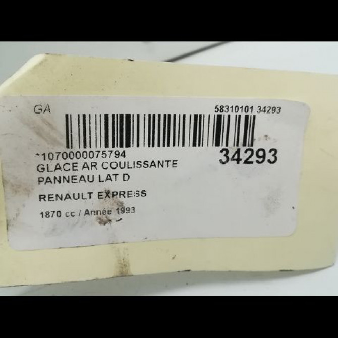 occasion RENAULT EXPRESS Phase 1 11-1985->09-1994 2