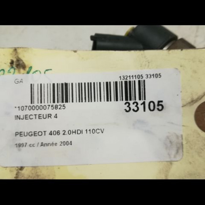 occasion PEUGEOT 406 Phase 2 04-1999->04-2004 2.0 HDI 110ch 4