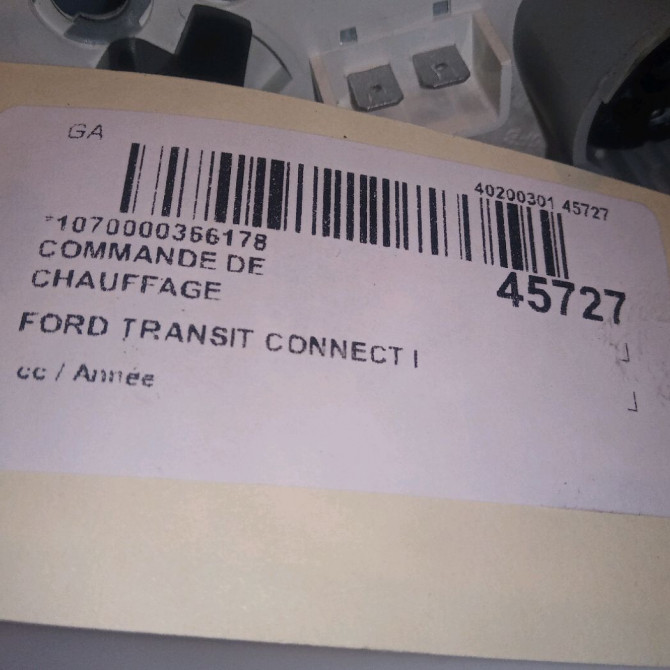 Commande de chauffage occasion FORD TRANSIT CONNECT I 4