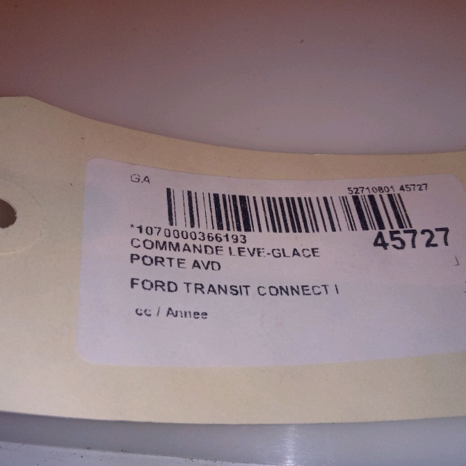 Commande lève-glace porte avant droite occasion FORD TRANSIT CONNECT I 4