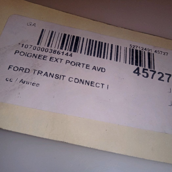 Poignee ext porte avd occasion FORD TRANSIT CONNECT I 4385855 3