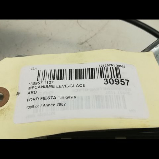 Mecanisme leve-glace arrière droit occasion FORD FIESTA V Phase 1 09-2002->10-2005 1.4 TDCI 1528042 5