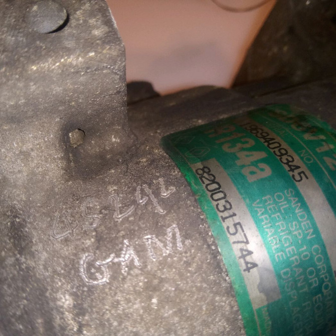 Compresseur air conditionne occasion RENAULT CLIO II Phase 2 06-2001->07-2006 1.5 DCI 80ch 5