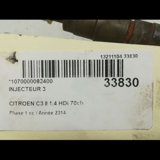 occasion CITROEN C3 II Phase 1 11-2009->02-2013 1.4 HDi 70ch 3