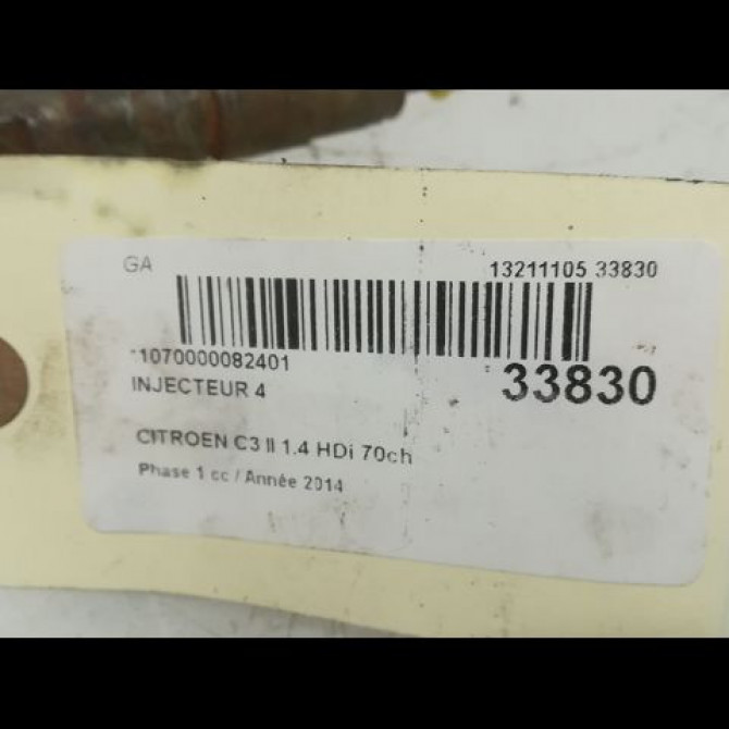 occasion CITROEN C3 II Phase 1 11-2009->02-2013 1.4 HDi 70ch 3