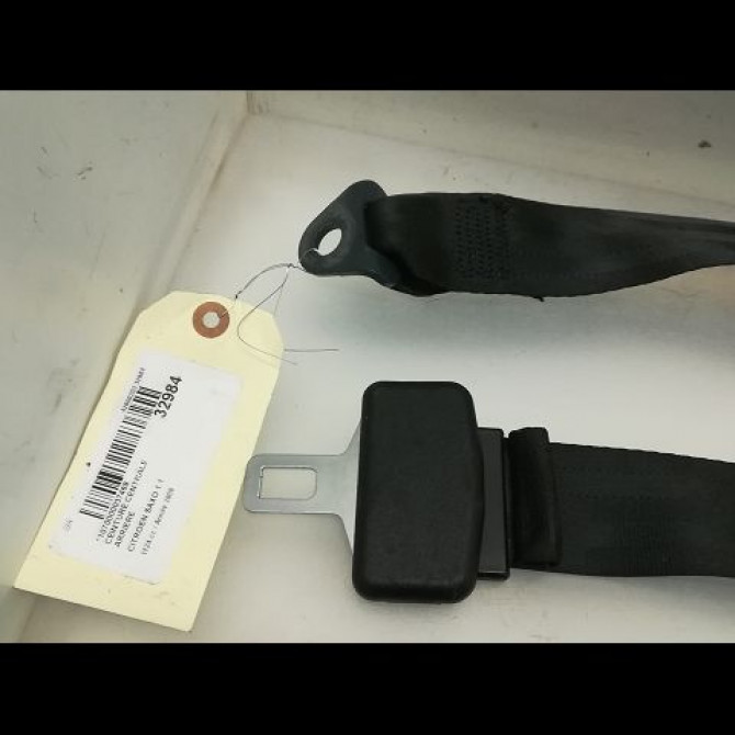 Ceinture centrale arriere occasion CITROEN SAXO Phase 2 09-1999->12-2004 1.1i 8973GN 2