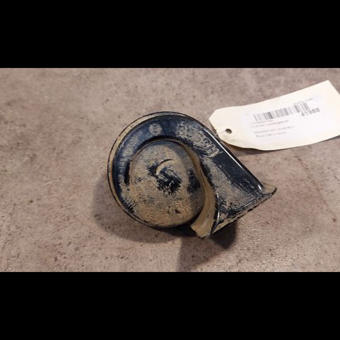 Klaxon  / avertisseur occasion PEUGEOT 307 Phase 2 SW 06-2005->07-2008 1.6 HDI 90ch 6236G6 1