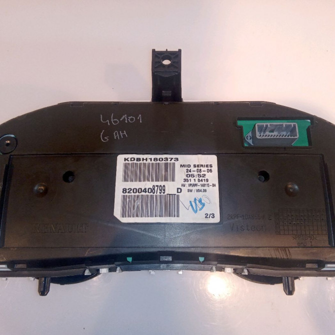 Compteur occasion RENAULT MEGANE II Phase 2 01-2006->06-2009 1.9 DCI 130ch 8200720314 2